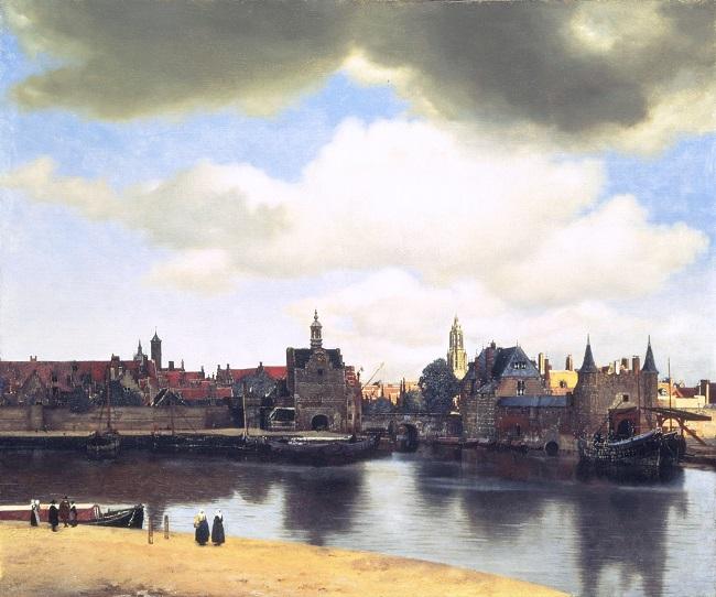 Vermeer-vista de delft